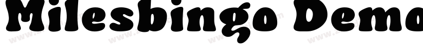 Milesbingo Demo字体转换